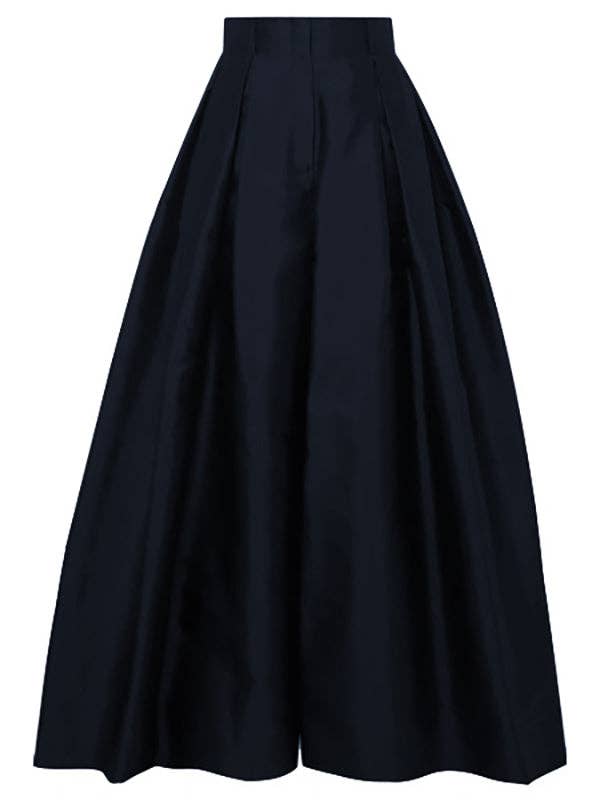 Fashionable High-Rise Wide-Leg Pants